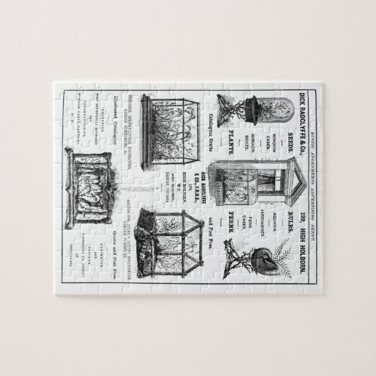 Advertisement voor "Dick Radclyffe & Co." Rustisch Legpuzzel (Horizontaal)