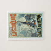 Advertisement voor "Don Quichot, New Circus", paar Legpuzzel (Horizontaal)