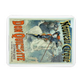 Advertisement voor "Don Quichot, New Circus", paar Magneet (Horizontaal)