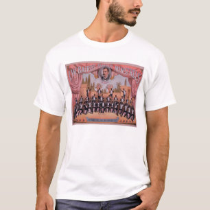 Advertisement voor 'I.W. Bairn's beroemde vaten T-shirt