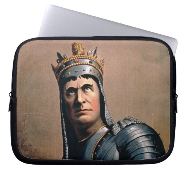 Advertisement voor "John McCullough as Richard III Laptop Sleeve (Voorkant)