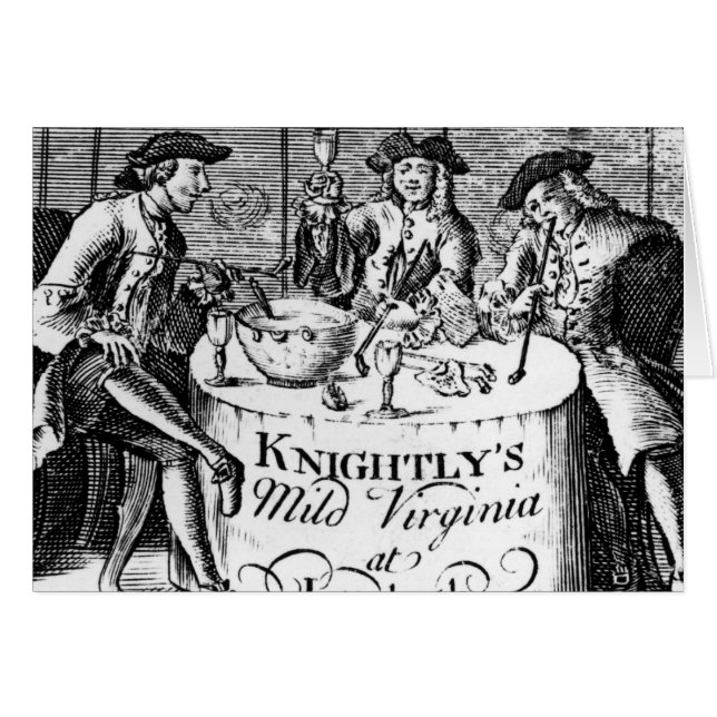 Advertisement voor 'Knightly's Mild Virginia (Voorkant Horizontaal)