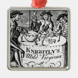 Advertisement voor 'Knightly's Mild Virginia Metalen Ornament