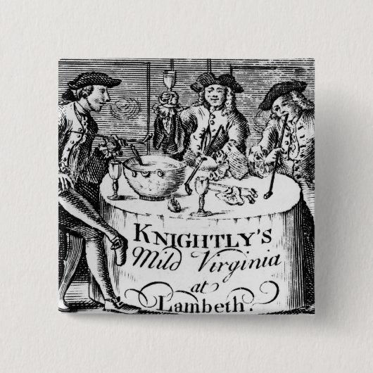 Advertisement voor 'Knightly's Mild Virginia Vierkante Button 5,1 Cm (Voorkant)