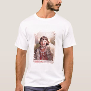 Advertisement voor "Louis James as Richard III" (c T-shirt