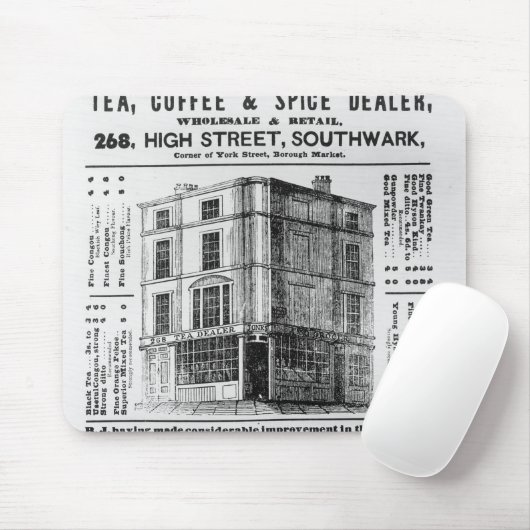 Advertisement voor Robert Jones, Tea Muismat (Met muis)