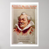 Advertisement voor Robson & Crane's 'Twaalfde nach Poster (Voorkant)
