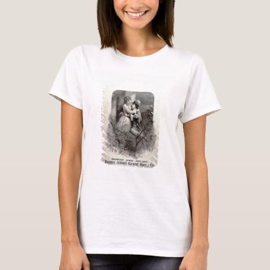 Advertisement voor "Romeo and Juliet", beginnend E T-shirt (Voorkant)