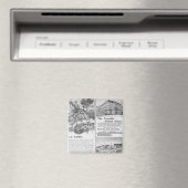 Advertisements for La Turbie Restaurant Magneet (Insitu (Vaatwasser))