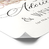 Advice and wishes Fresh Off the Market Elegant Poster (Hoek)