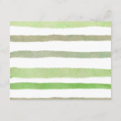 Advice Card Dinosaur Greenery floral Informatiekaartje (Achterkant)