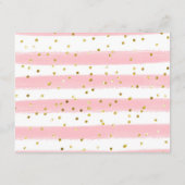 Advice Card Pink Hot Air Ballon Animals oerwoud Informatiekaartje (Achterkant)