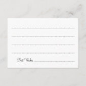 Advice Card Vrijgezellenfeest Paarse Falling Stars Advieskaart (Achterkant)