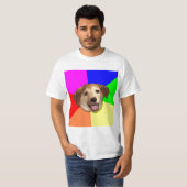 Advice Dog Internet Meme T-shirt (Voorkant volledig)