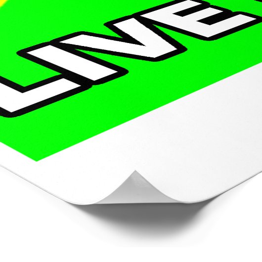 Advice Dog Steal Dingen, Live for Free Poster (Hoek)