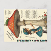 Advice from a Caterpillar Post Card Briefkaart (Voorkant)