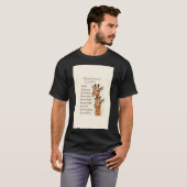 Advice From A Giraffe SKY T-shirt (Voorkant volledig)