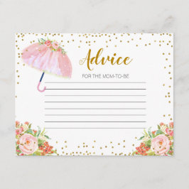 Advice Kaart April Showers brengen Mei Flowers mee