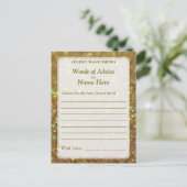 Advice Kaart | Glam Glitter (Staand voorkant)