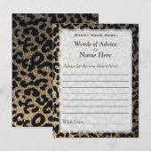 Advice Kaart | Lopard Glitter (Voorkant / Achterkant)