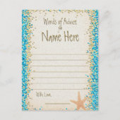 Advice Kaart | Ocean Confetti (Voorkant)