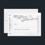 Advice Kaart Vrijgezellenfeest Datum nachtreisidee<br><div class="desc">Black and Gold Advice Kaarten for a Destination Wedding or Travel Theme Vrijgezellenfeest Gedrukt op mini "boarding pass" vliegtuigkaartjes, zodat gasten reisadvies en vakantiereisideeën kunnen schrijven of ideeën voor een date night - of beide. Dankzij het flexibele ontwerp kunt u bepalen hoe u het adviesspel van de bruidspartij wilt laten...</div>