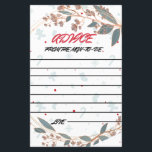 ADVICE-KAARTEN VAN MOM-TO-BE<br><div class="desc">ADVICE-KAART VAN MOM-TO-BE-formaat: 5, 5 x 8, 5 inch Een vel papier met onbeperkte mogelijkheden; van vliegers tot papieren vliegtuigen en alles daartussen is de wereld uw oester! Ga maar veroveren. Afmetingen: 5, 5 inch x 8, 5 inch (verticaal); 8, 5 inch x 5, 5 inch (horizontaal) afdrukken van hoge...</div>