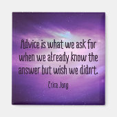 ADVICE MAGNEET (Voorkant)