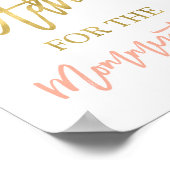 Advice voor het moedersbericht poster (Hoek)