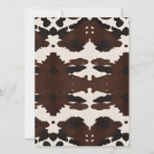 Advice & Wishes Bridal shower Western Boho (Achterkant)