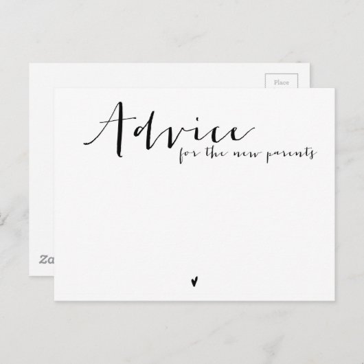 AdviceCard Advieskaart (Voorkant / Achterkant)