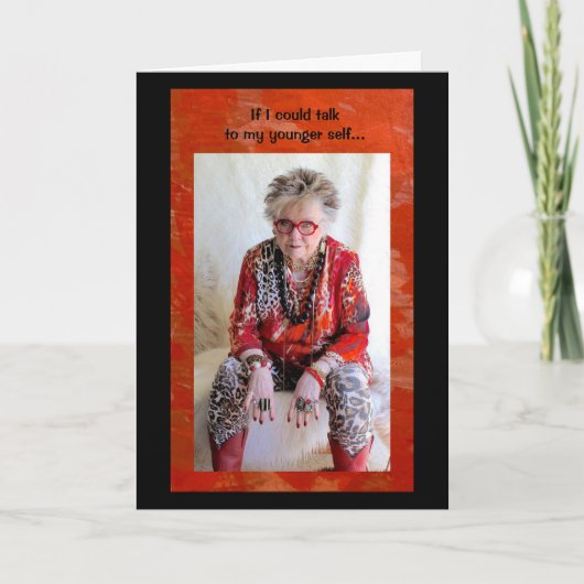 Advies aan mijn jongere zelf kaart (Voorkant)