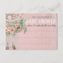 Advies BOHO Droomvanger Veer Baby Shower Kaart
