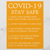 Advies Covid-19 Flyer (Voorkant)
