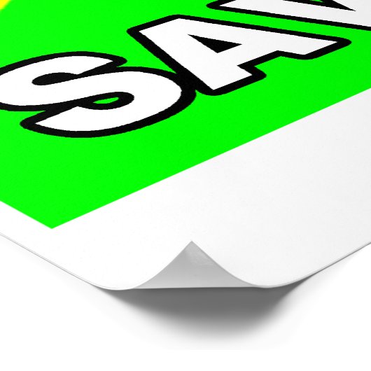 Advies Dog zegt: Aandrijving en tekst Poster (Hoek)