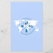 Advies en voorspellingen Baby shower reizen (Achterkant)