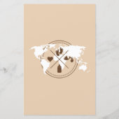 Advies en voorspellingen Baby shower reizen (Achterkant)