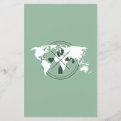 Advies en voorspellingen Baby shower reizen (Achterkant)