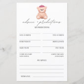 Advies en voorspellingen Bonjour Bebe Baby shower (Voorkant)