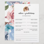 Advies en voorspellingen Dachshund Baby shower Gam (Voorkant / Achterkant)