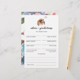 Advies en voorspellingen Dachshund Baby shower Gam