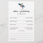 Advies en voorspellingen Dragon Baby shower Game (Voorkant)