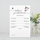 Advies en voorspellingen Halloween Baby shower Gam (Staand voorkant)