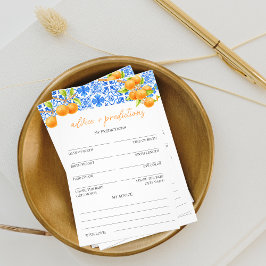 Advies en voorspellingen | Little Cutie Baby showe Flyer