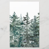 Advies en voorspellingen Winterspelen Baby shower (Achterkant)