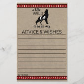 advies en wensen over Wild One Boys-Baby shower (Voorkant)