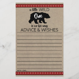 advies en wensen over Wild One Boys-Baby shower