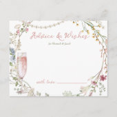 Advies en wensen Pearls en Prosecco Bridal Informatiekaartje (Voorkant)