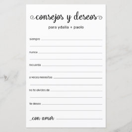 Advies en Wensen Spaans