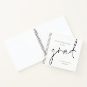 Advies en wensen voor Afstudeerder Black Text Gues Notitieboek (Binnen)